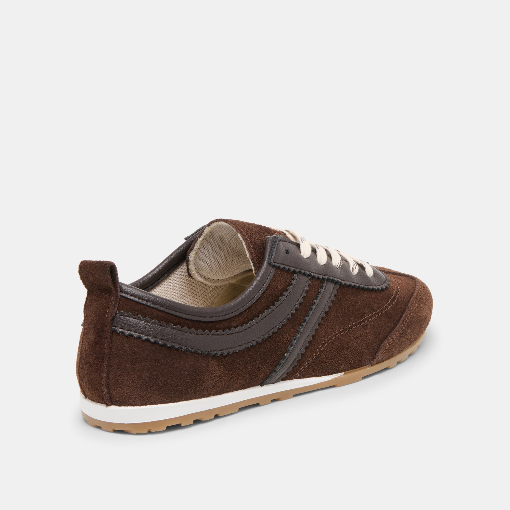 Viper Dk Brown Suede Sneakers / Dolce Vita