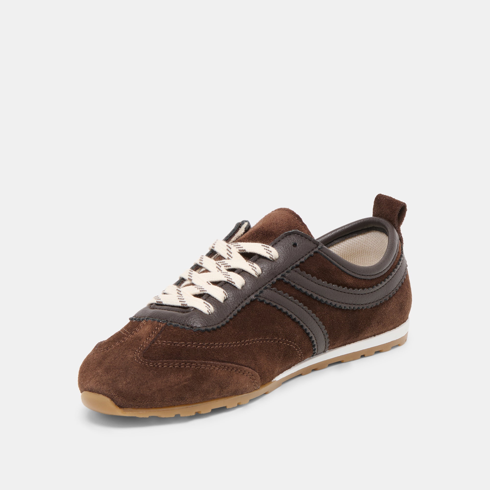 Viper Dk Brown Suede Sneakers / Dolce Vita