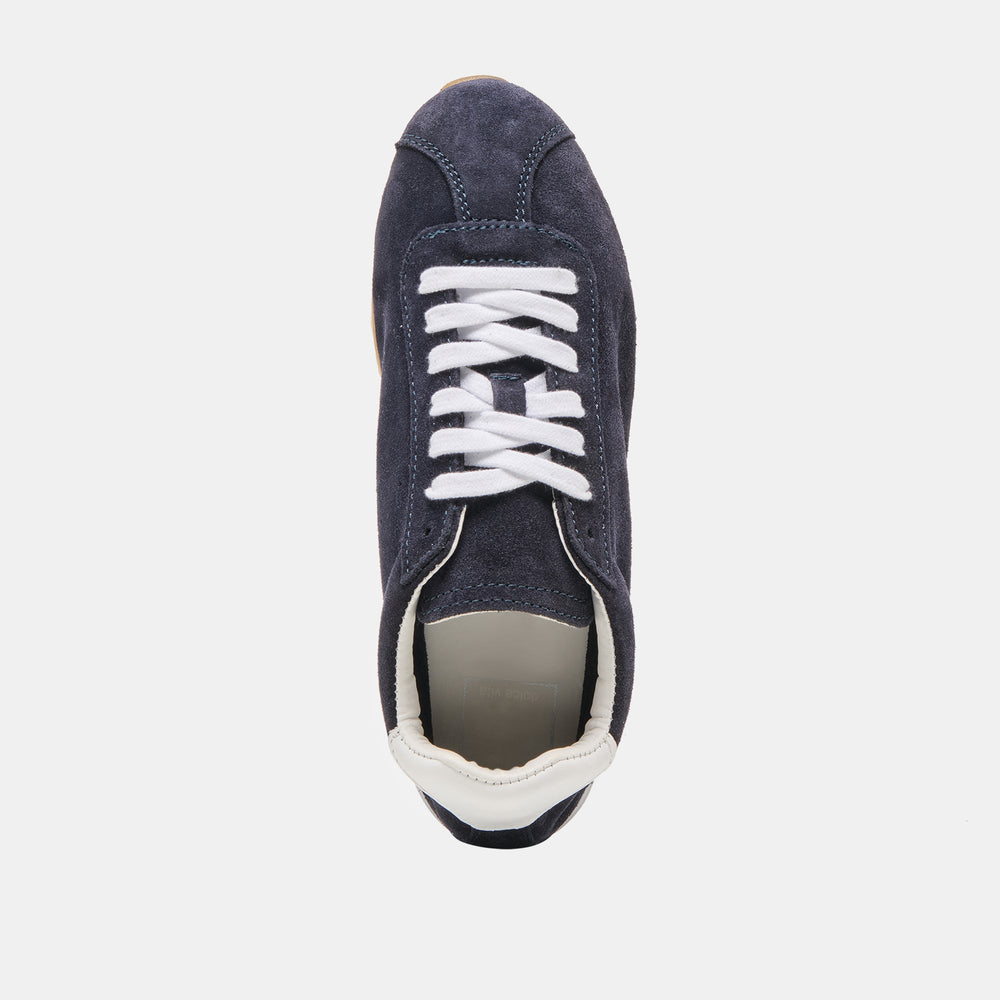 Serina Navy Suede Sneakers / Dolce Vita