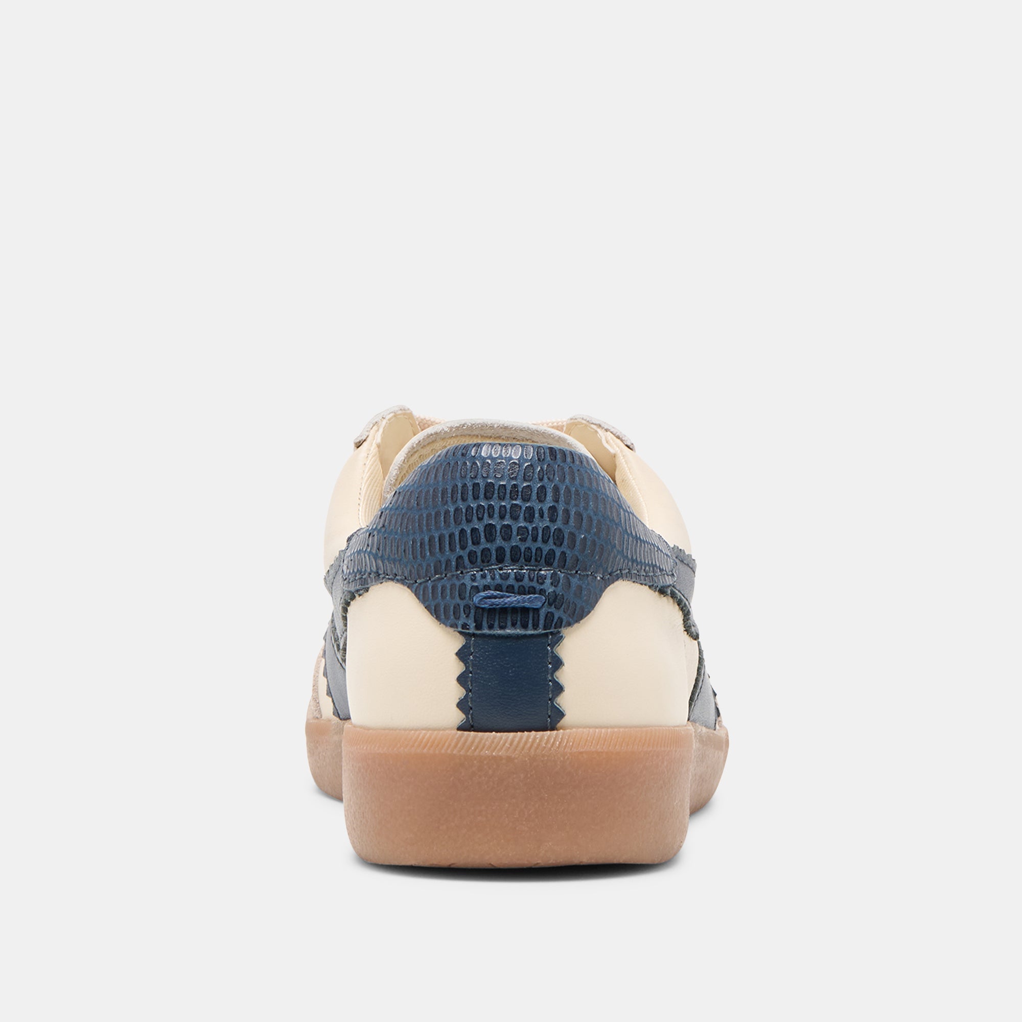 Merit White Navy Leather Sneakers / Dolce Vita