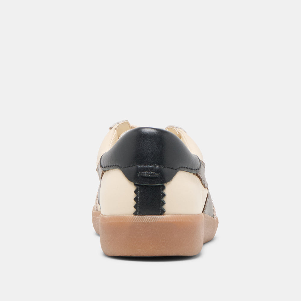 Merit White Grey Leather Sneakers / Dolce Vita