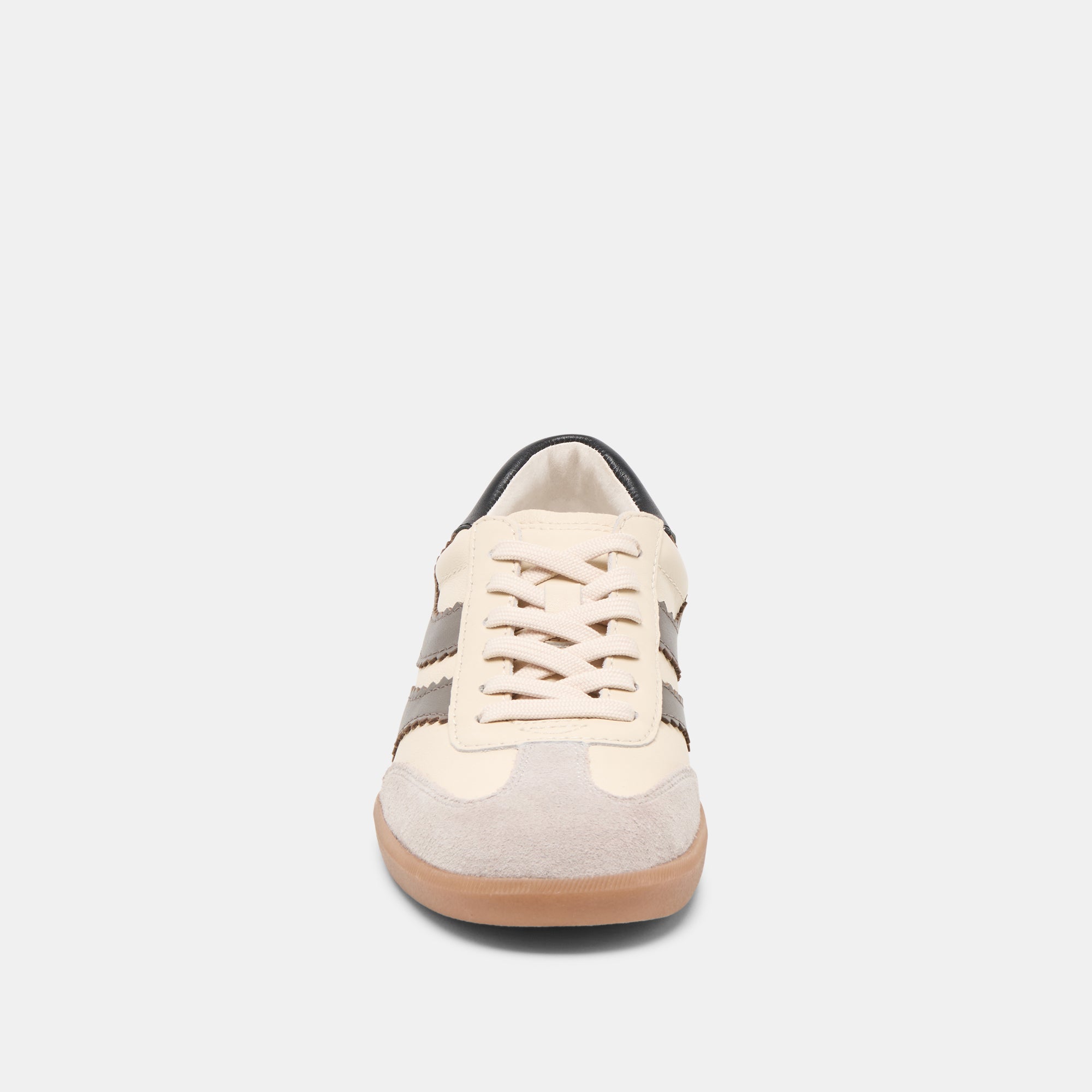 Merit White Grey Leather Sneakers / Dolce Vita