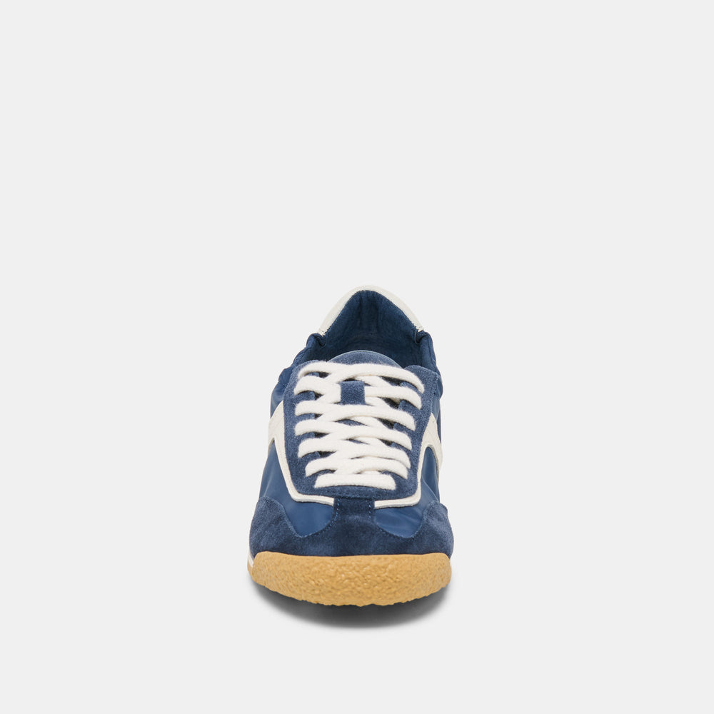 Sariya Navy Nylon Sneakers / Dolce Vita