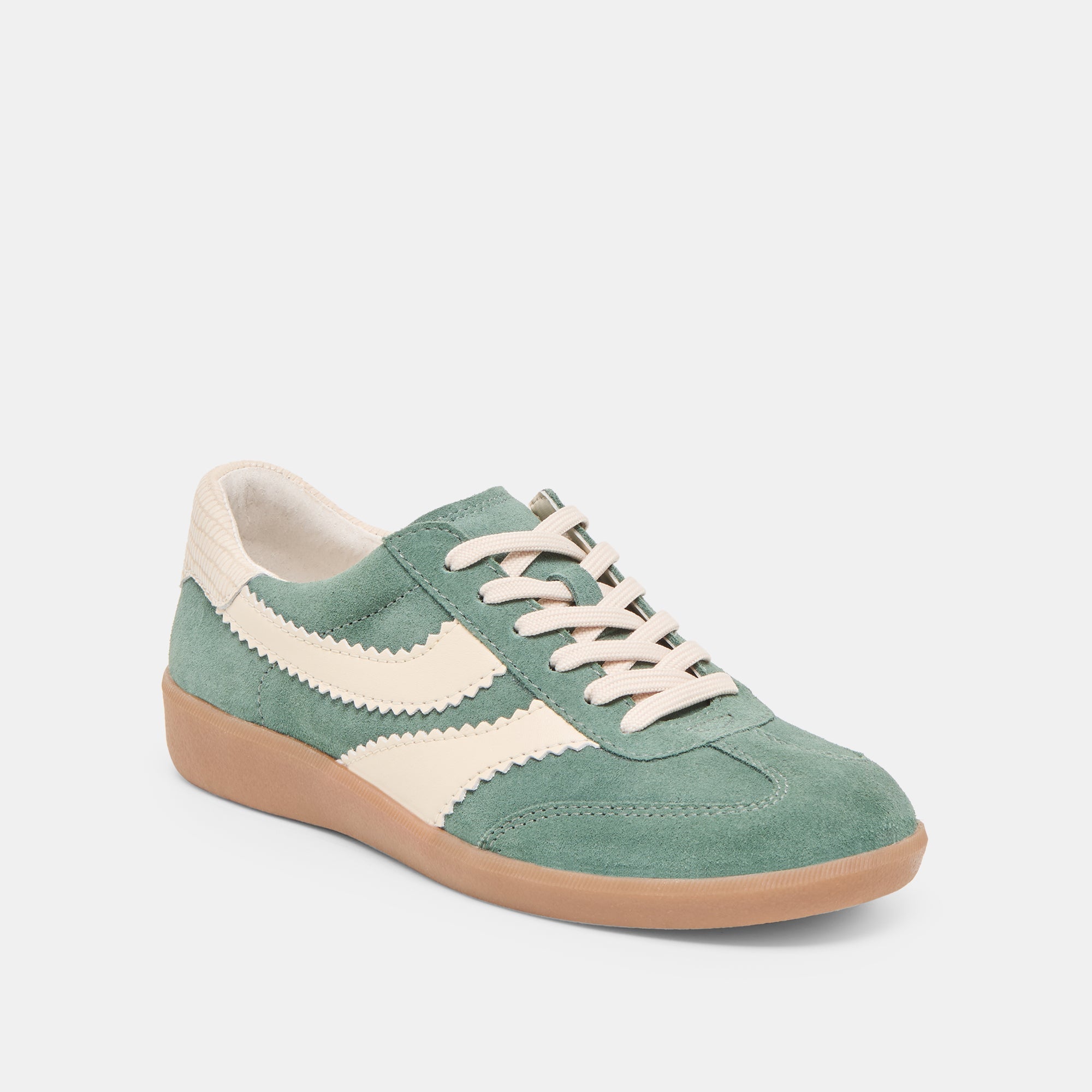 Merit Dk Green Suede Sneakers / Dolce Vita
