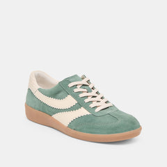Merit Dk Green Suede Sneakers / Dolce Vita