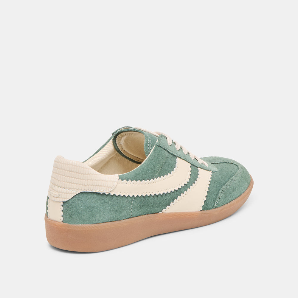 Merit Dk Green Suede Sneakers / Dolce Vita