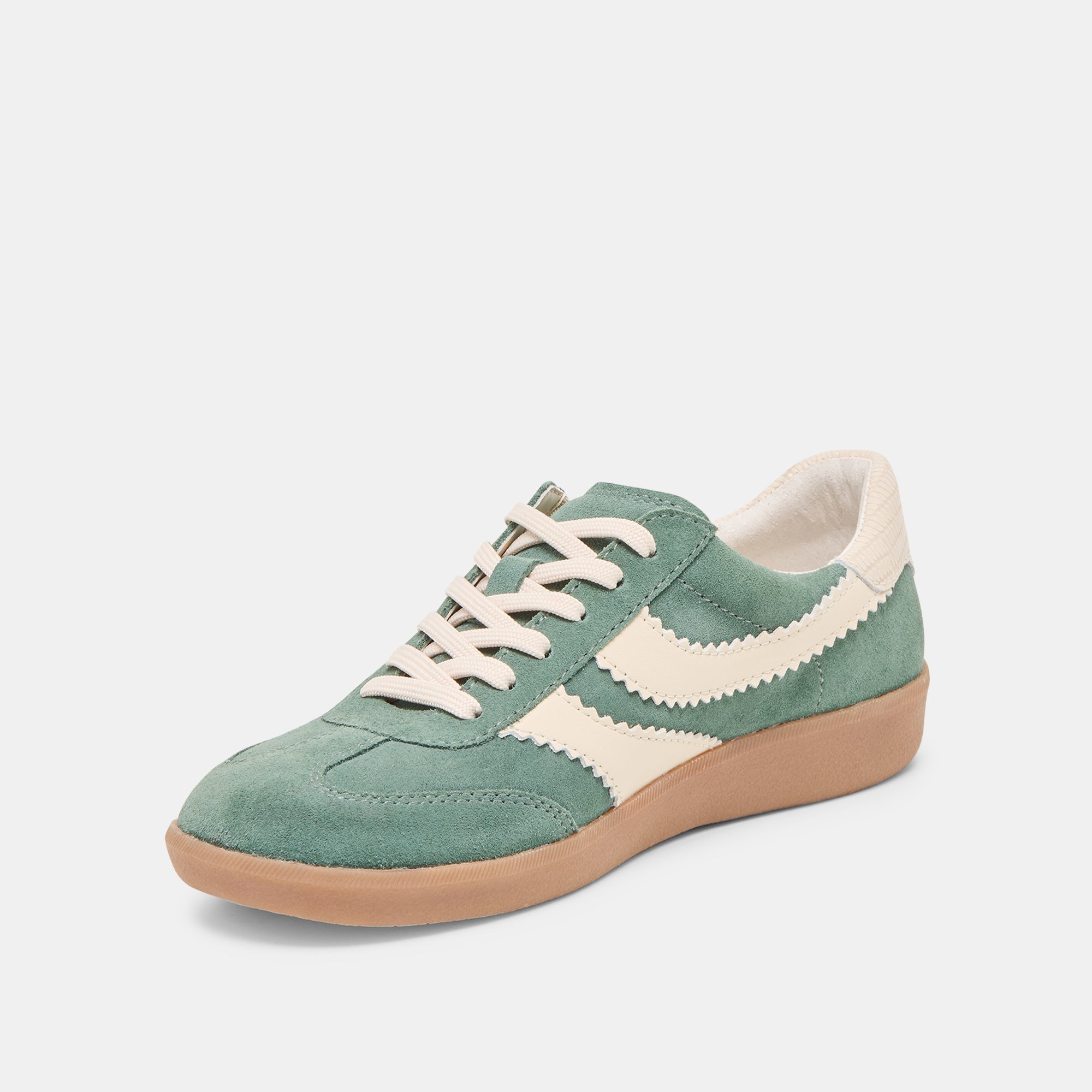 Merit Dk Green Suede Sneakers / Dolce Vita