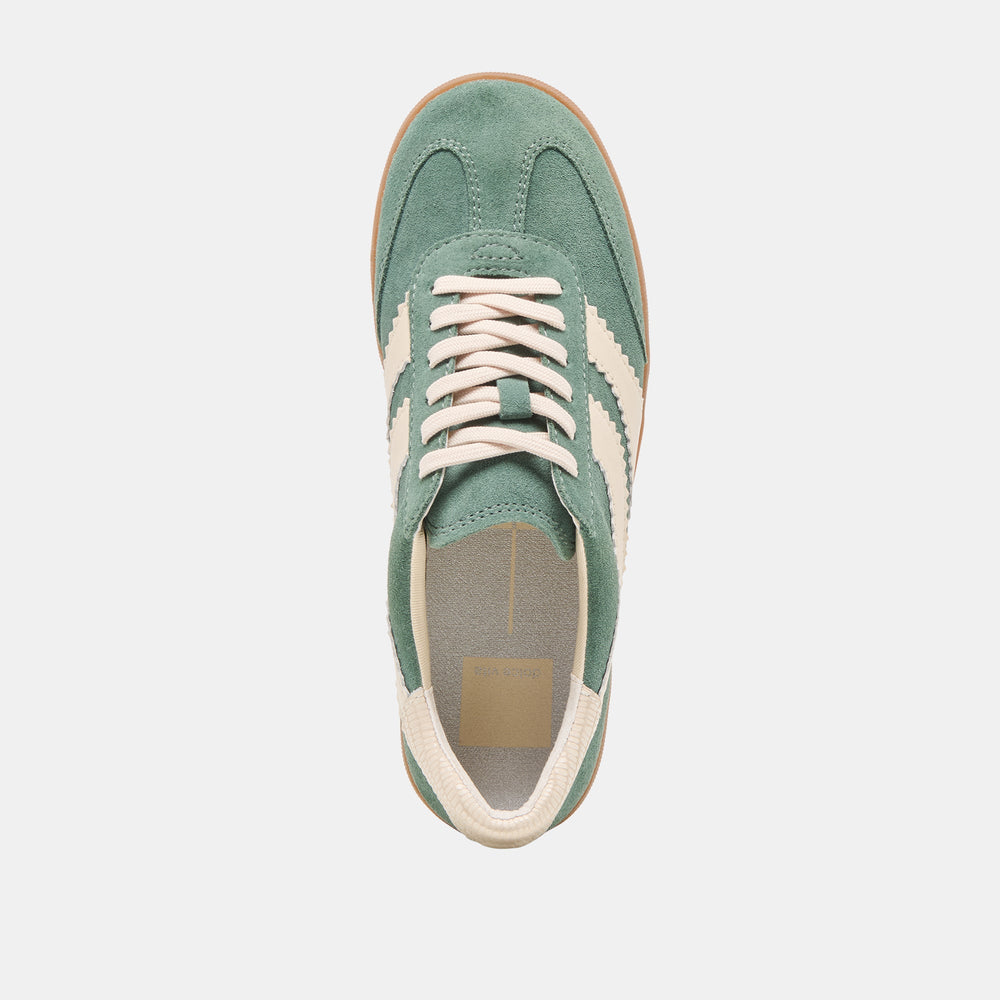 Merit Dk Green Suede Sneakers / Dolce Vita