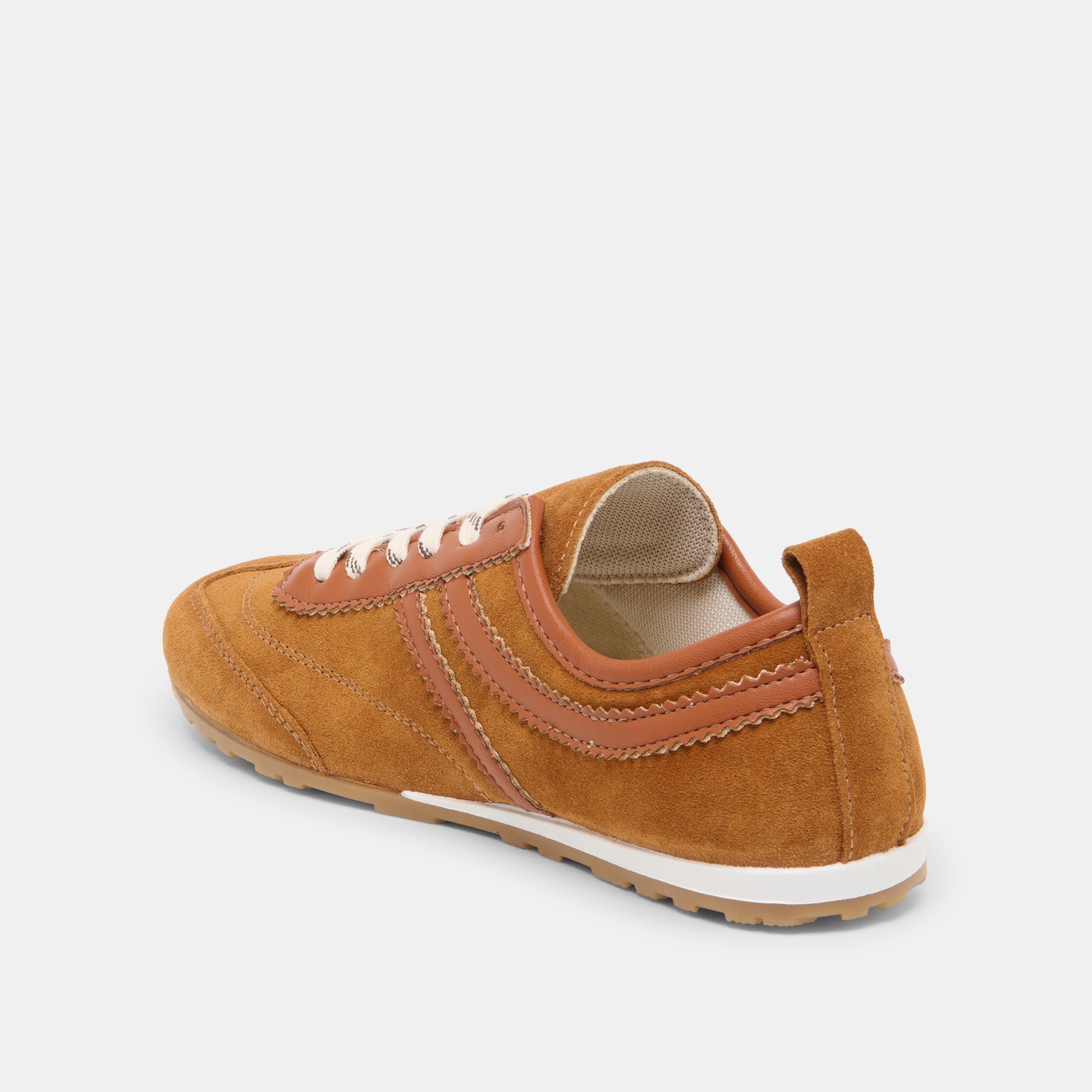 Viper Cognac Suede Sneakers / Dolce Vita