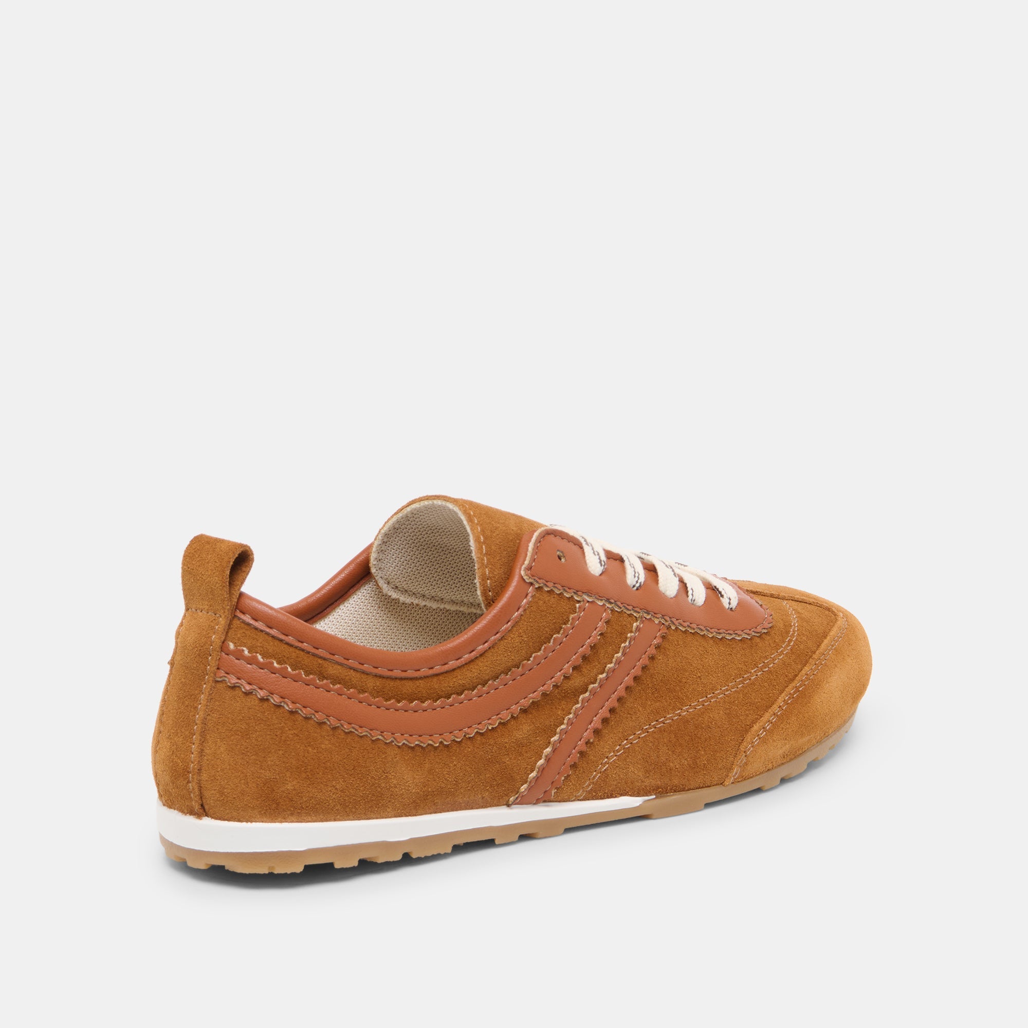 Viper Cognac Suede Sneakers / Dolce Vita