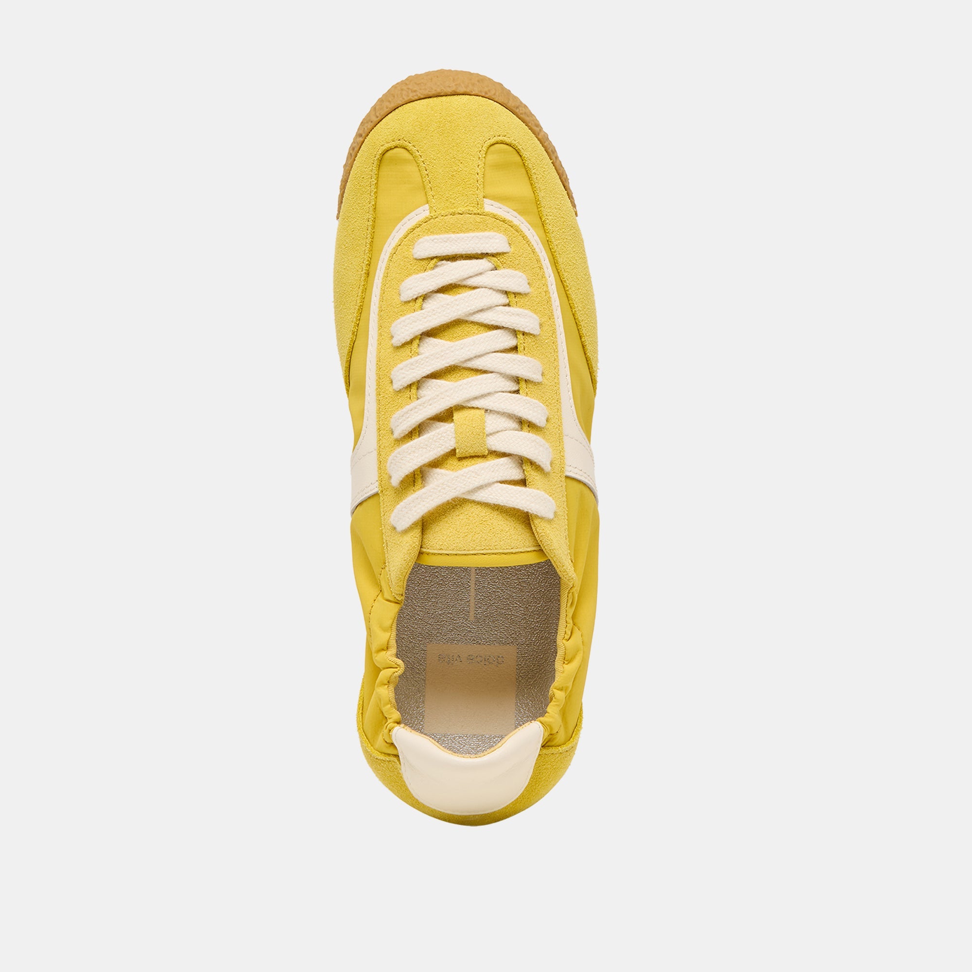 Sariya Yellow Nylon Sneakers / Dolce Vita