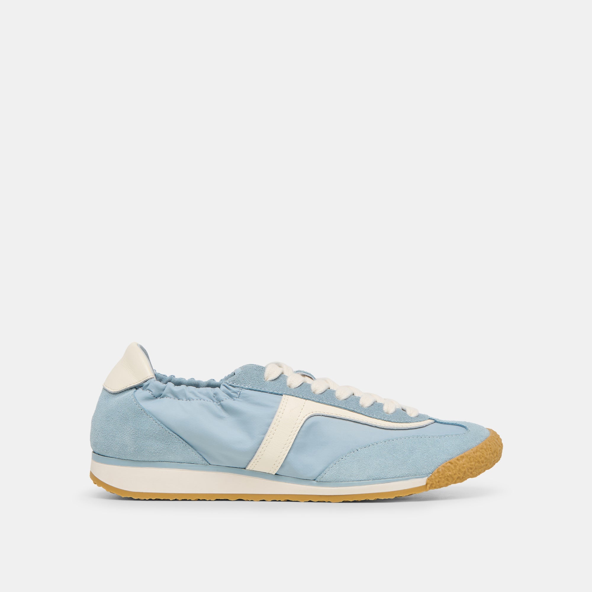 Sariya Lt Blue Nylon Sneakers / Dolce Vita
