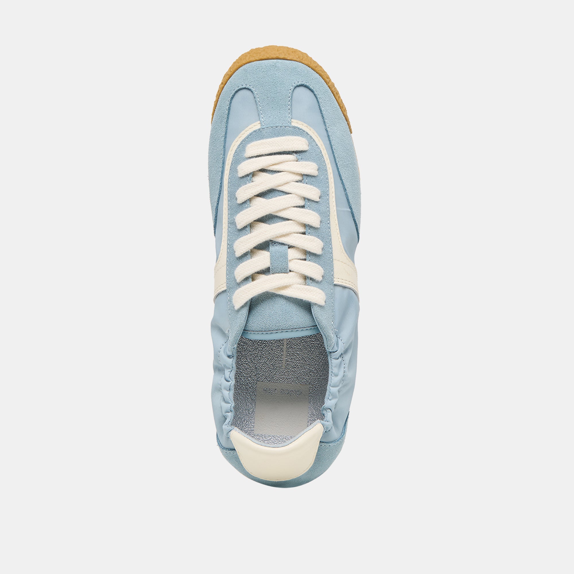 Sariya Lt Blue Nylon Sneakers / Dolce Vita
