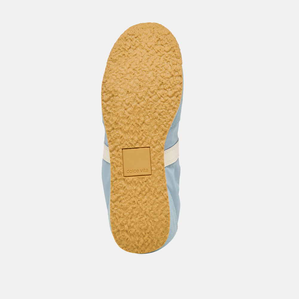 Sariya Lt Blue Nylon Sneakers / Dolce Vita