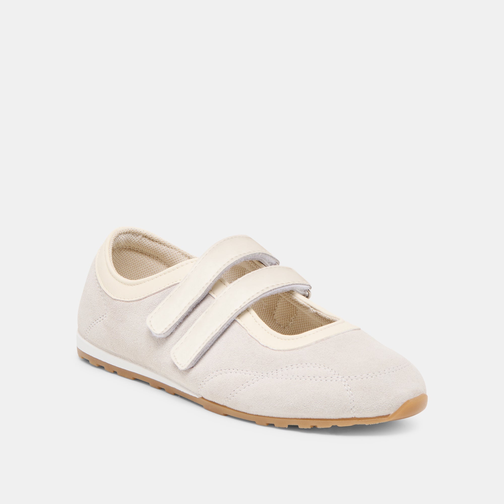 Swan Taupe Suede Sneakers / Dolce Vita
