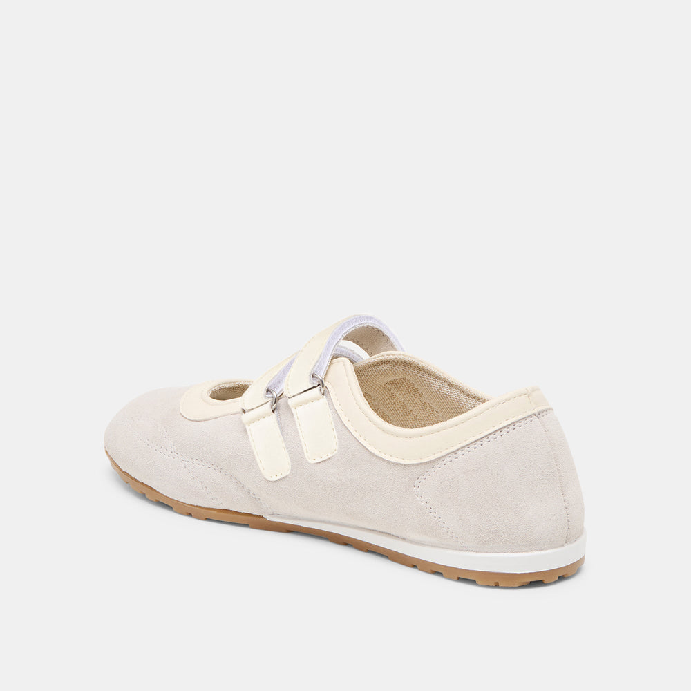 Swan Taupe Suede Sneakers / Dolce Vita
