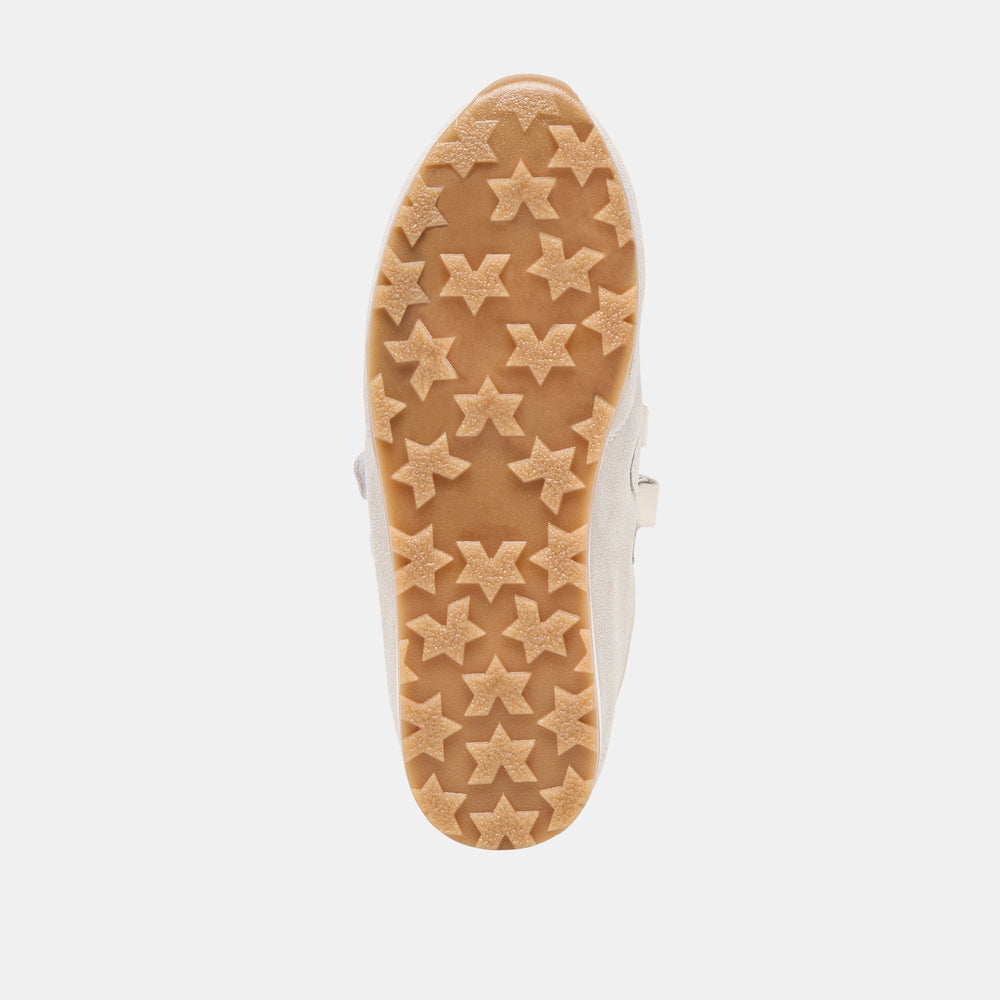 Swan Taupe Suede Sneakers / Dolce Vita