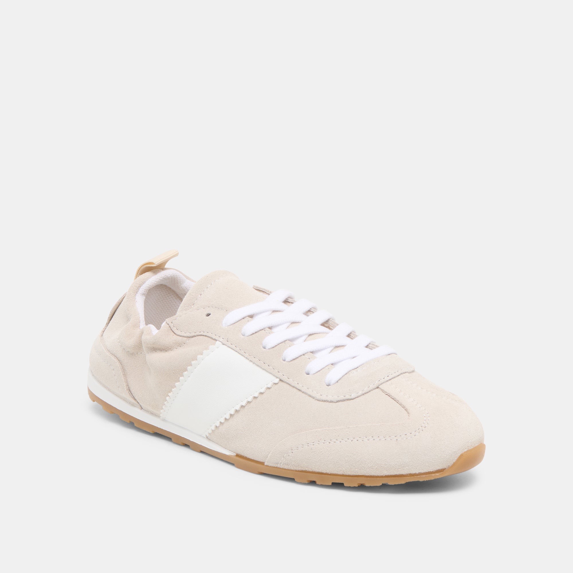 Shyla Taupe Suede Sneakers / Dolce Vita