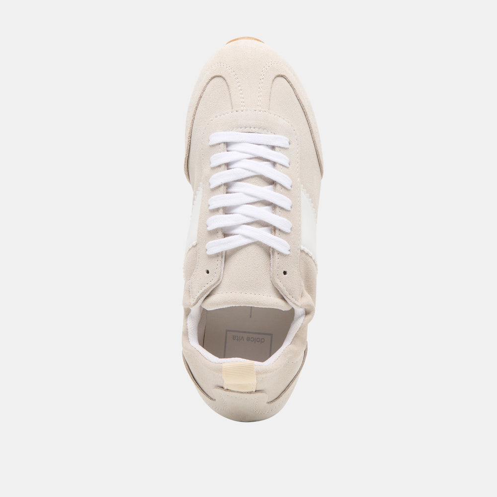 Shyla Taupe Suede Sneakers / Dolce Vita