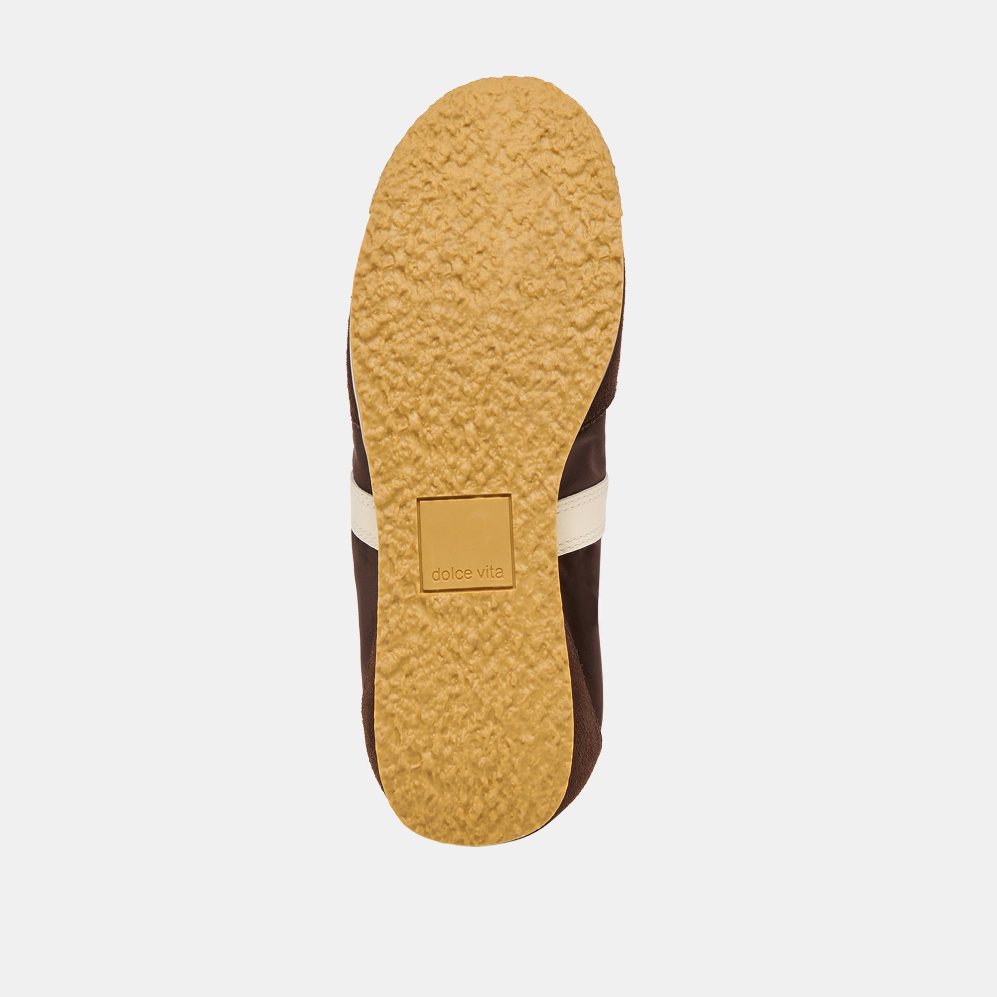 Sariya Dk Brown Nylon Sneakers / Dolce Vita