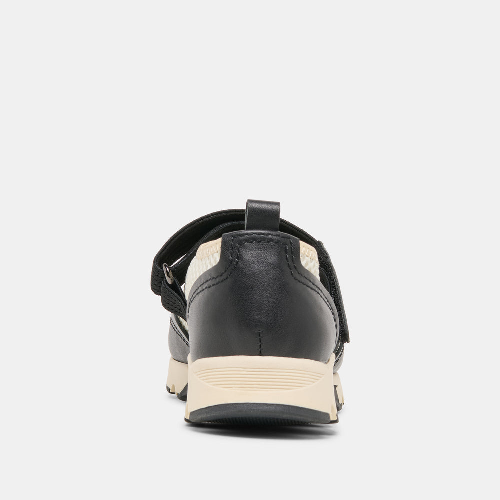 Seline White Black Mesh Sneakers / Dolce Vita