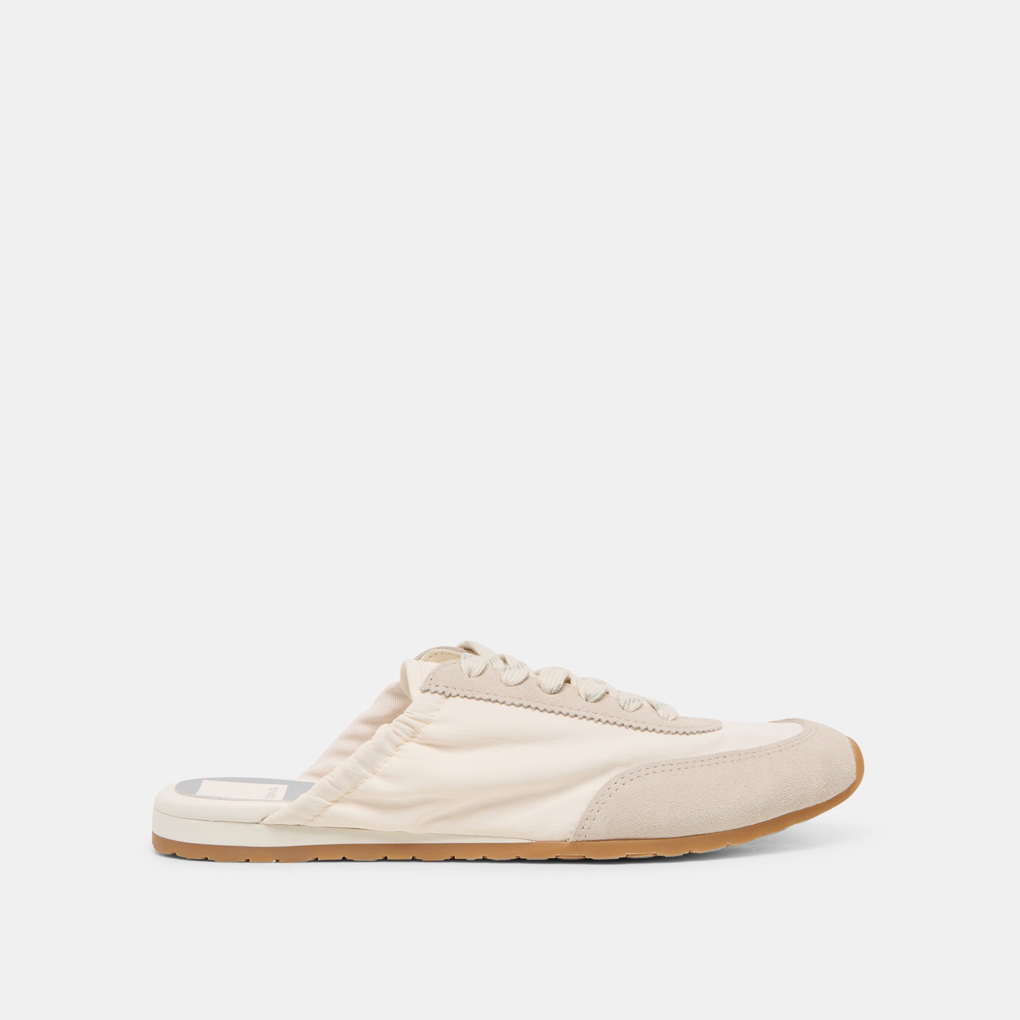 Daris White Nylon Sneakers / Dolce Vita