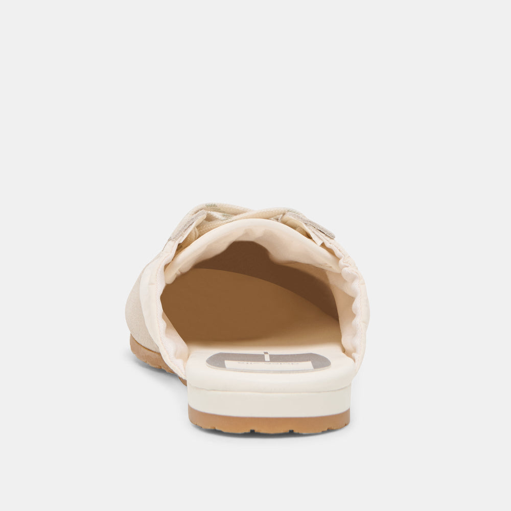 Daris White Nylon Sneakers / Dolce Vita