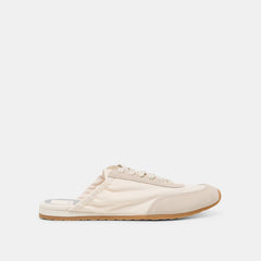 Daris White Nylon Sneakers / Dolce Vita