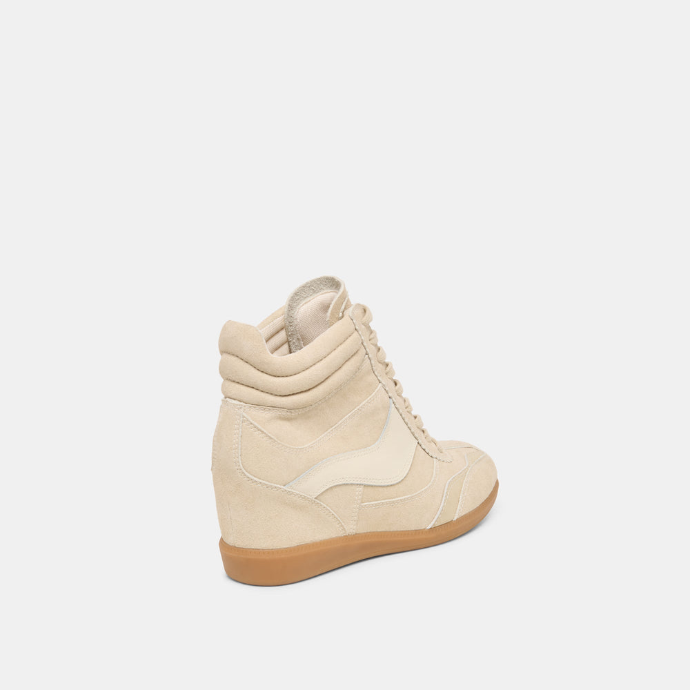 Issac Oatmeal Suede Sneakers / Dolce Vita