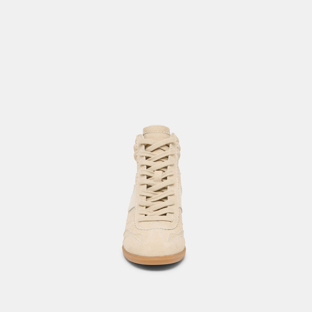 Issac Oatmeal Suede Sneakers / Dolce Vita