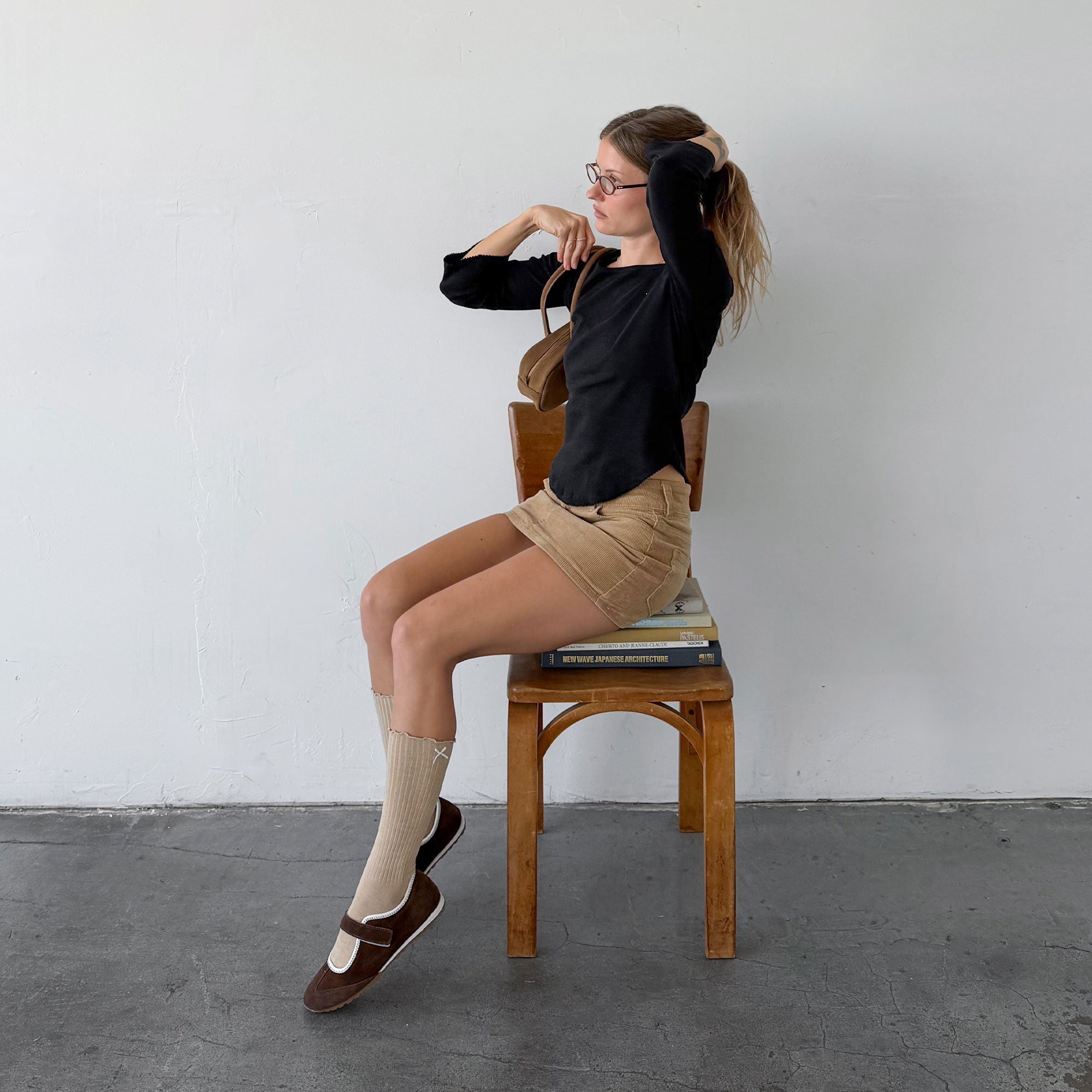 Sofya Dk Brown Suede Sneakers / Dolce Vita