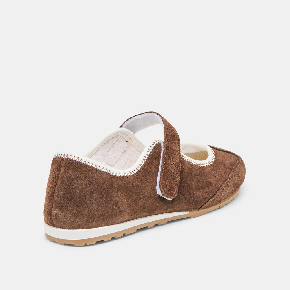 Sofya Dk Brown Suede Sneakers / Dolce Vita