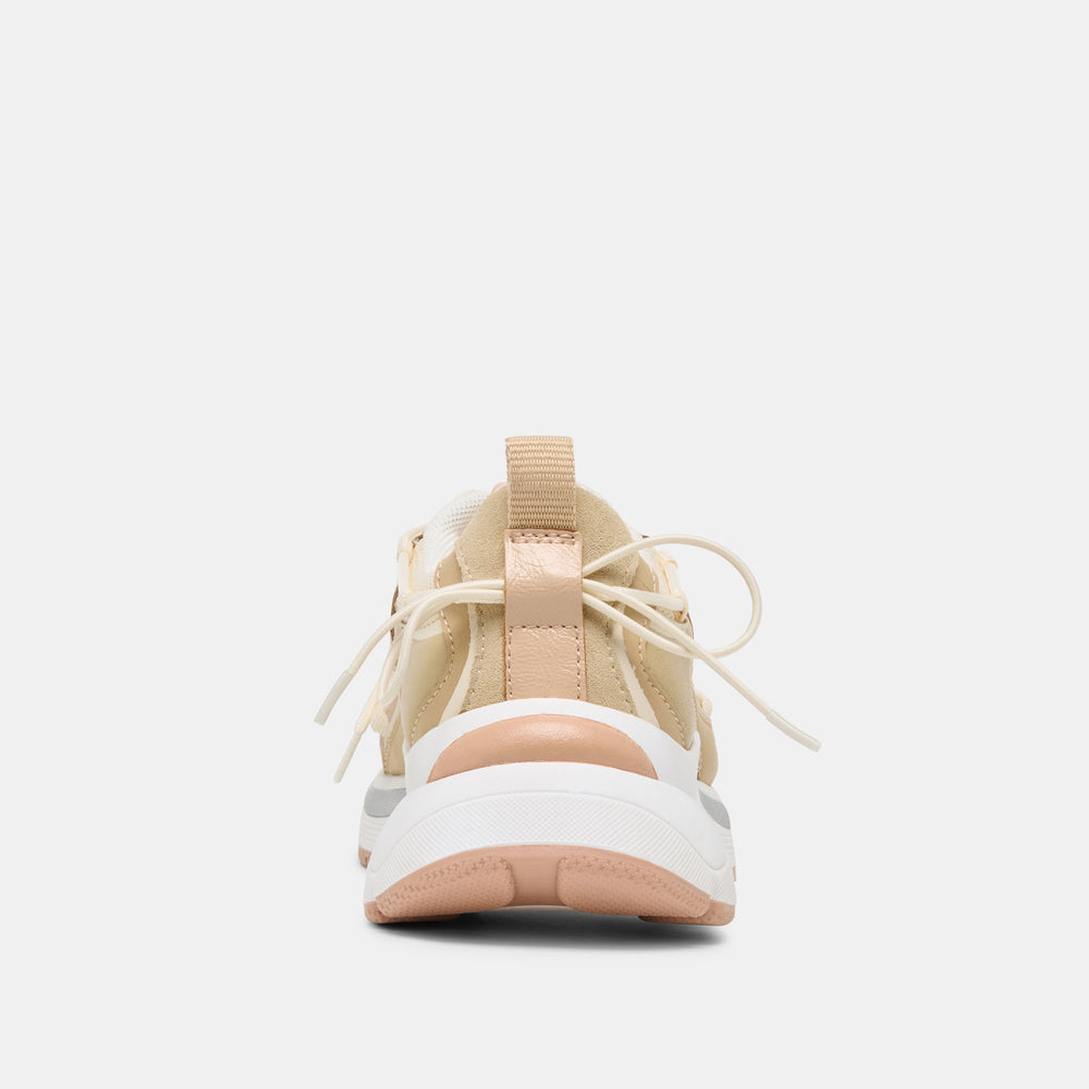 Selmar Off White Leather Sneakers / Dolce Vita