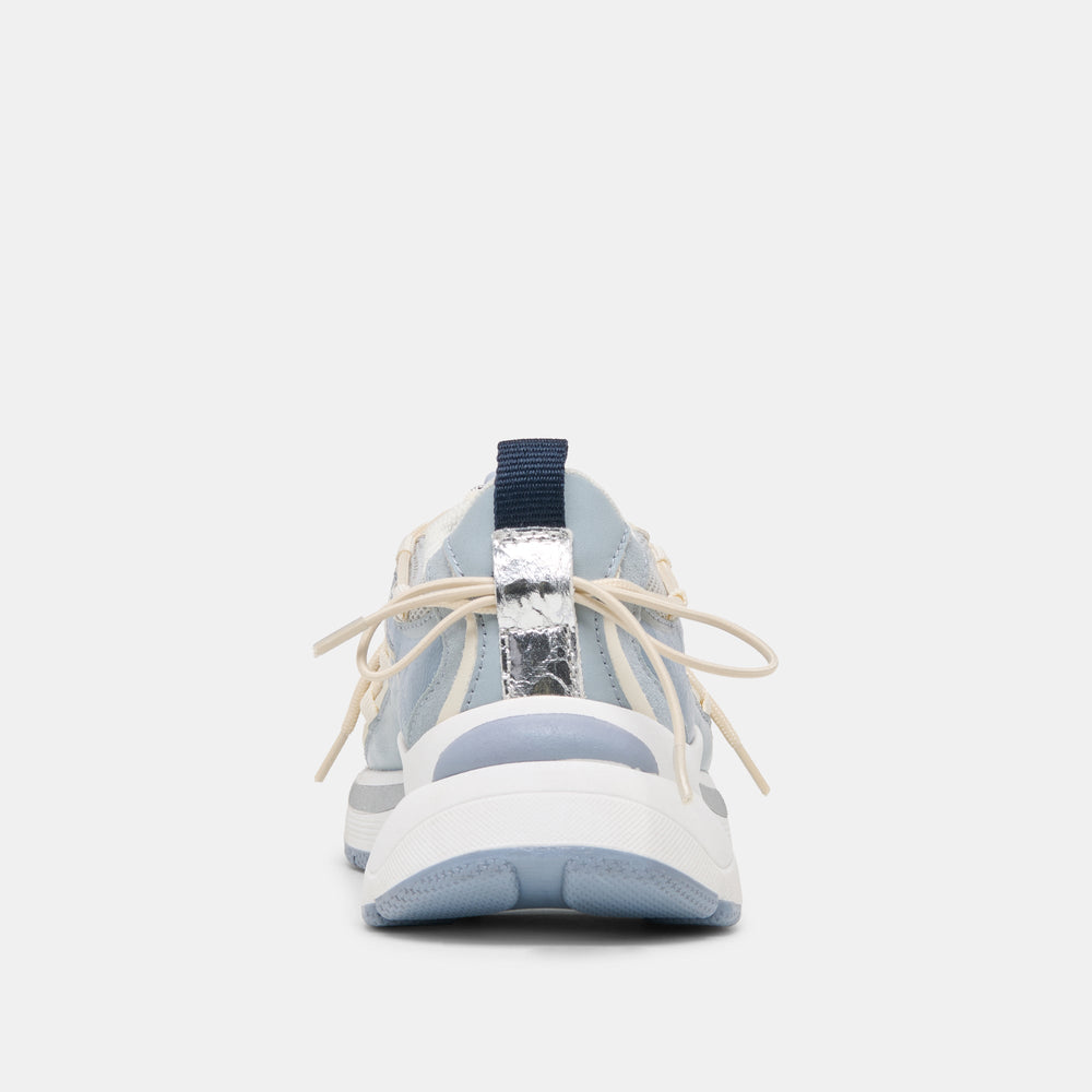 Selmar Blue Multi Leather Sneakers / Dolce Vita