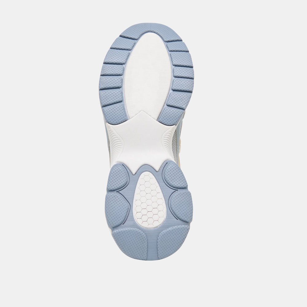 Selmar Blue Multi Leather Sneakers / Dolce Vita