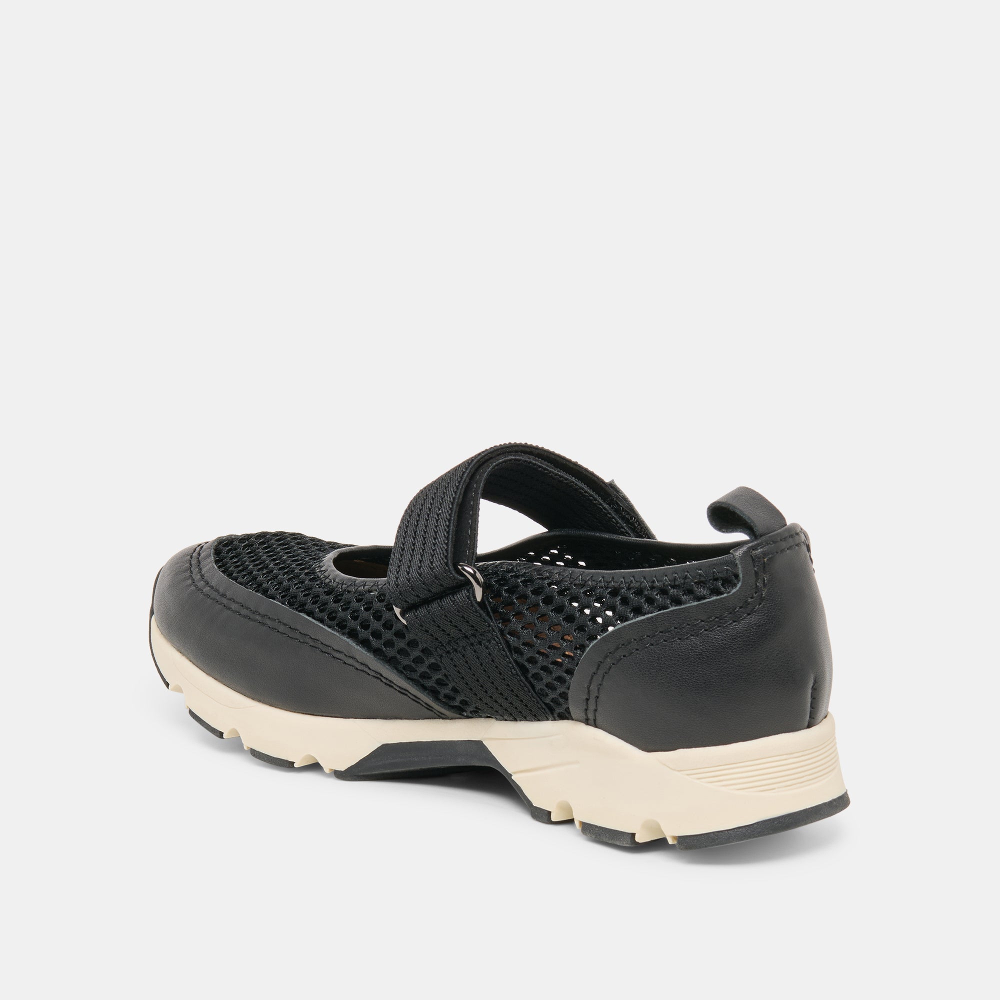 Seline Black Mesh Sneakers / Dolce Vita
