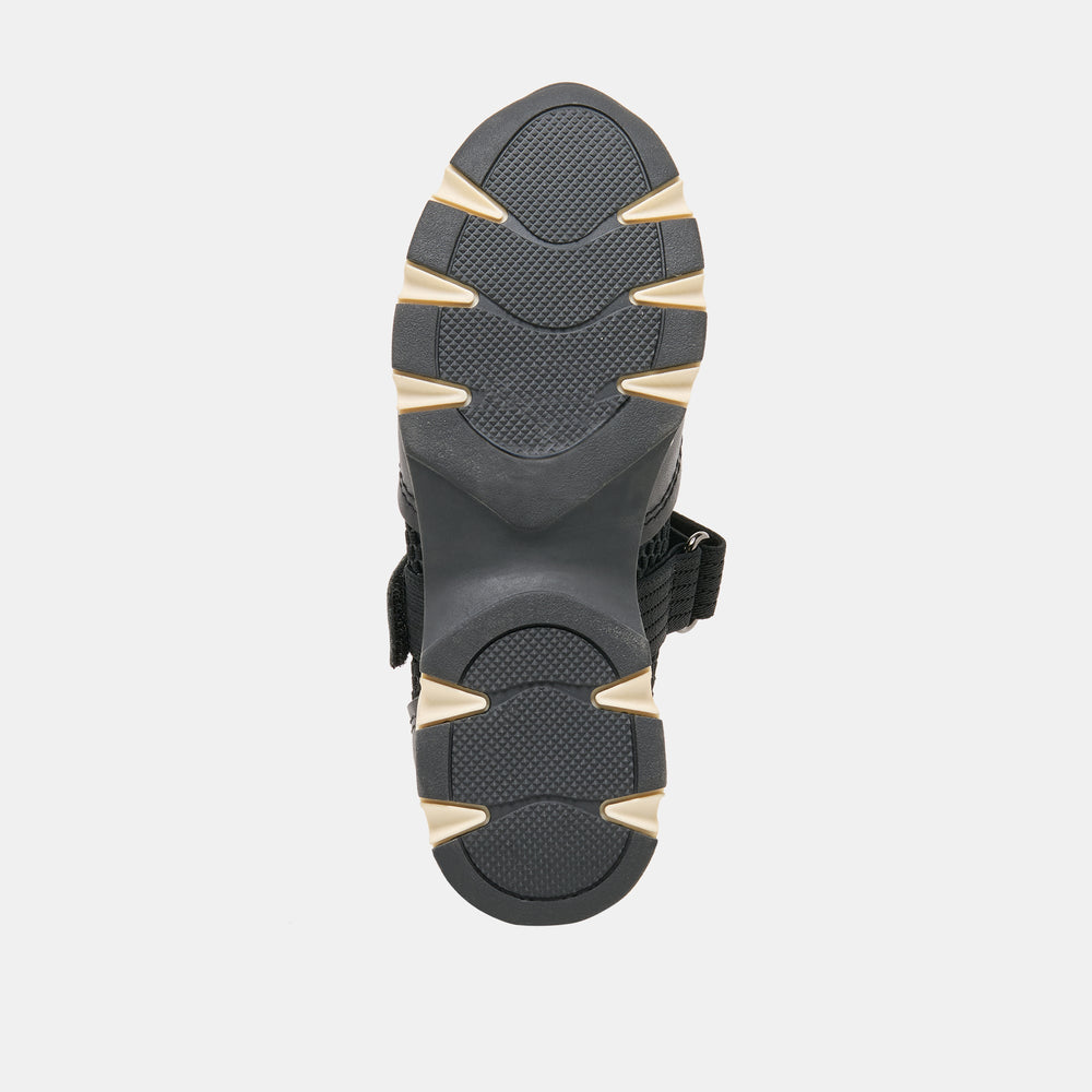 Seline Black Mesh Sneakers / Dolce Vita
