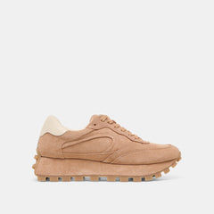Tricia Toffee Suede Sneakers / Dolce Vita