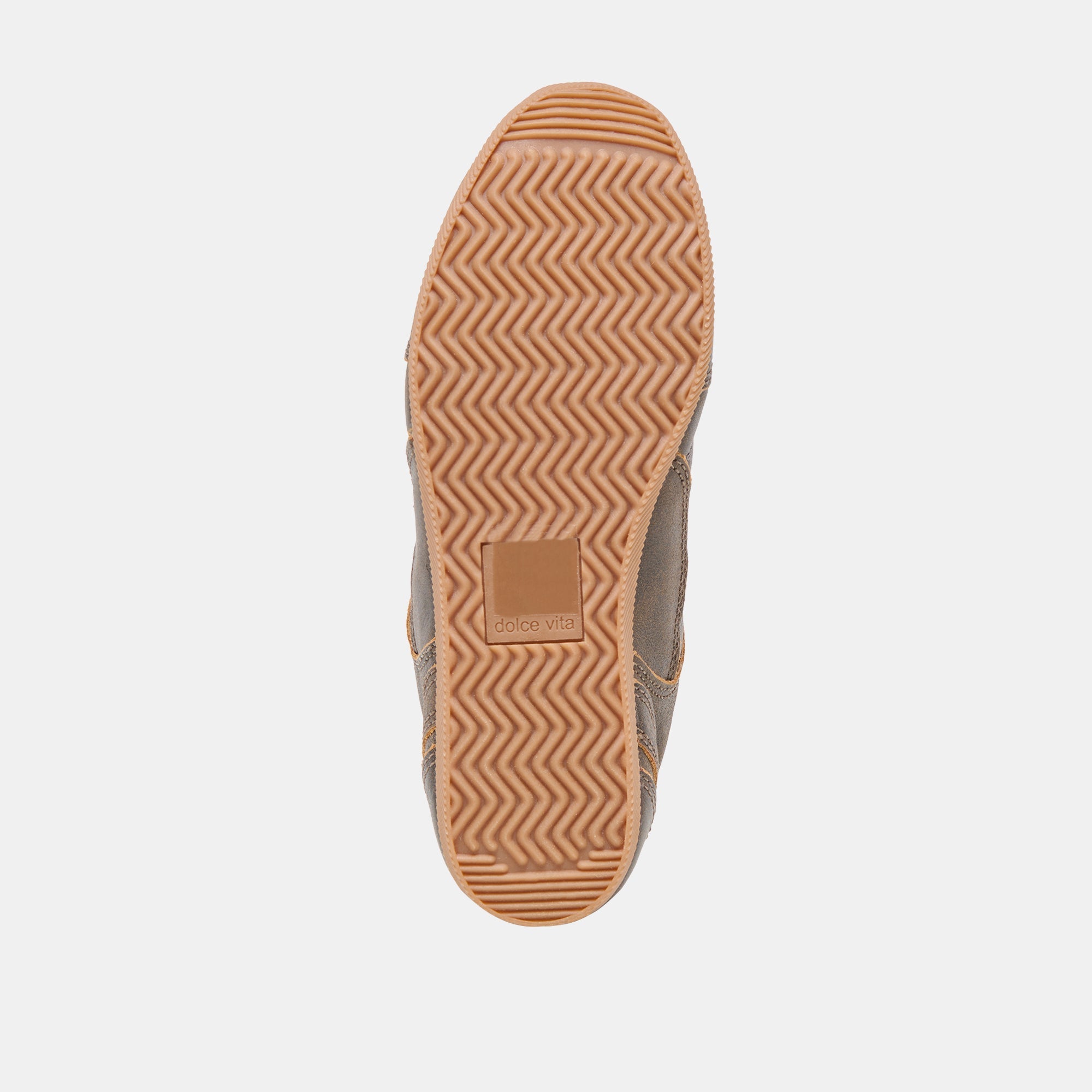 Laini Brown Distressed Leather Sneakers / Dolce Vita