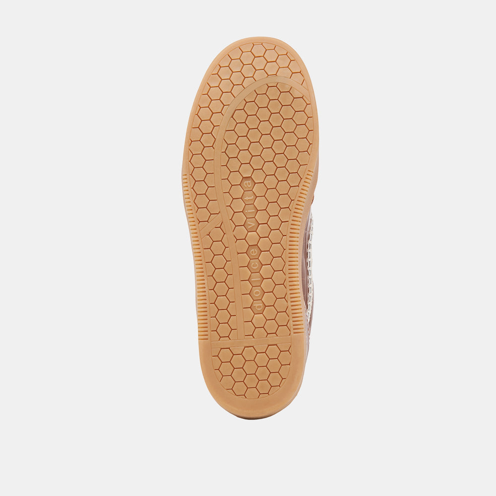 NOTICE STITCH SNEAKERS COGNAC CROCO EMBOSSED LEATHER
 – Dolce Vita / Dolce Vita