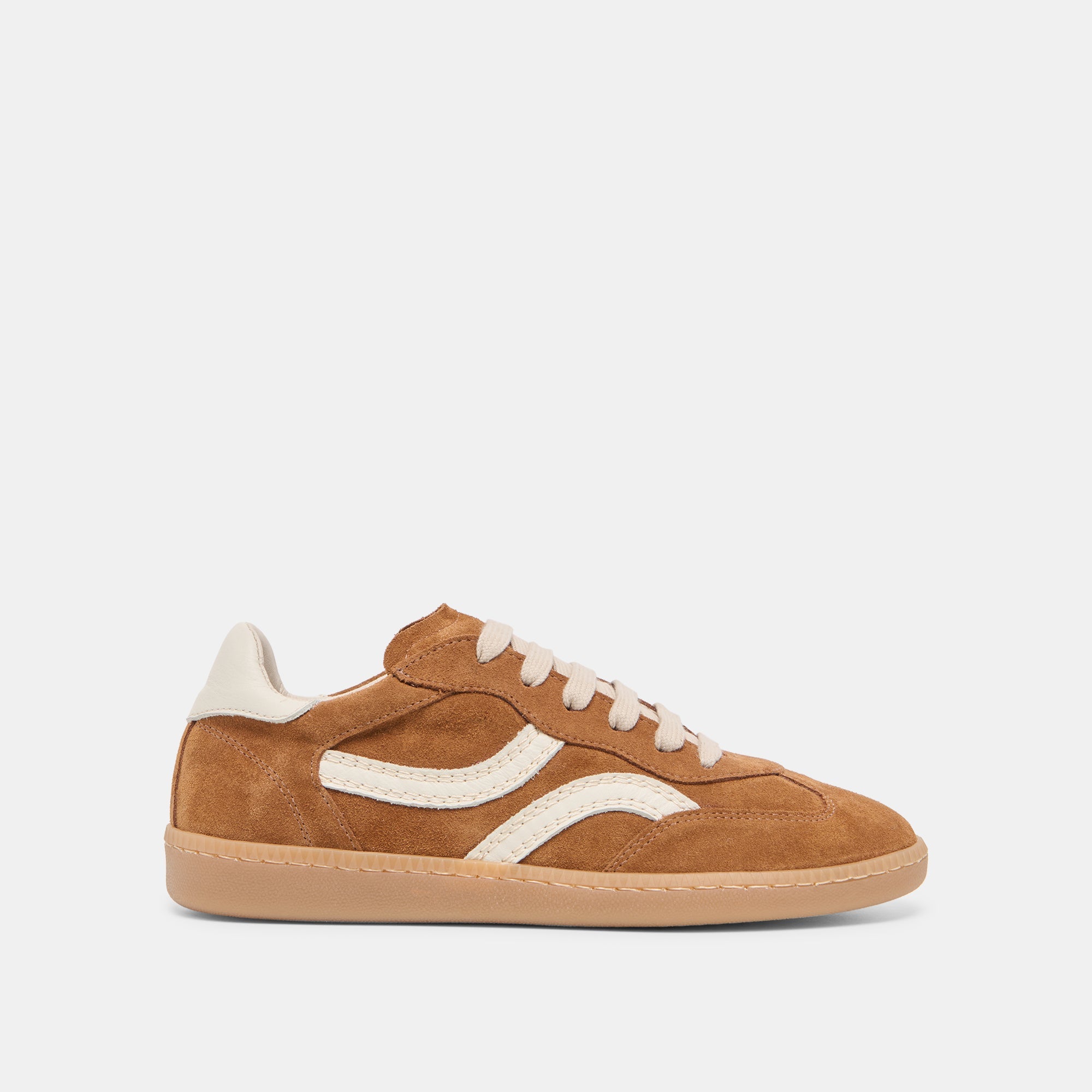 Rebel Pecan Suede Sneakers / Dolce Vita