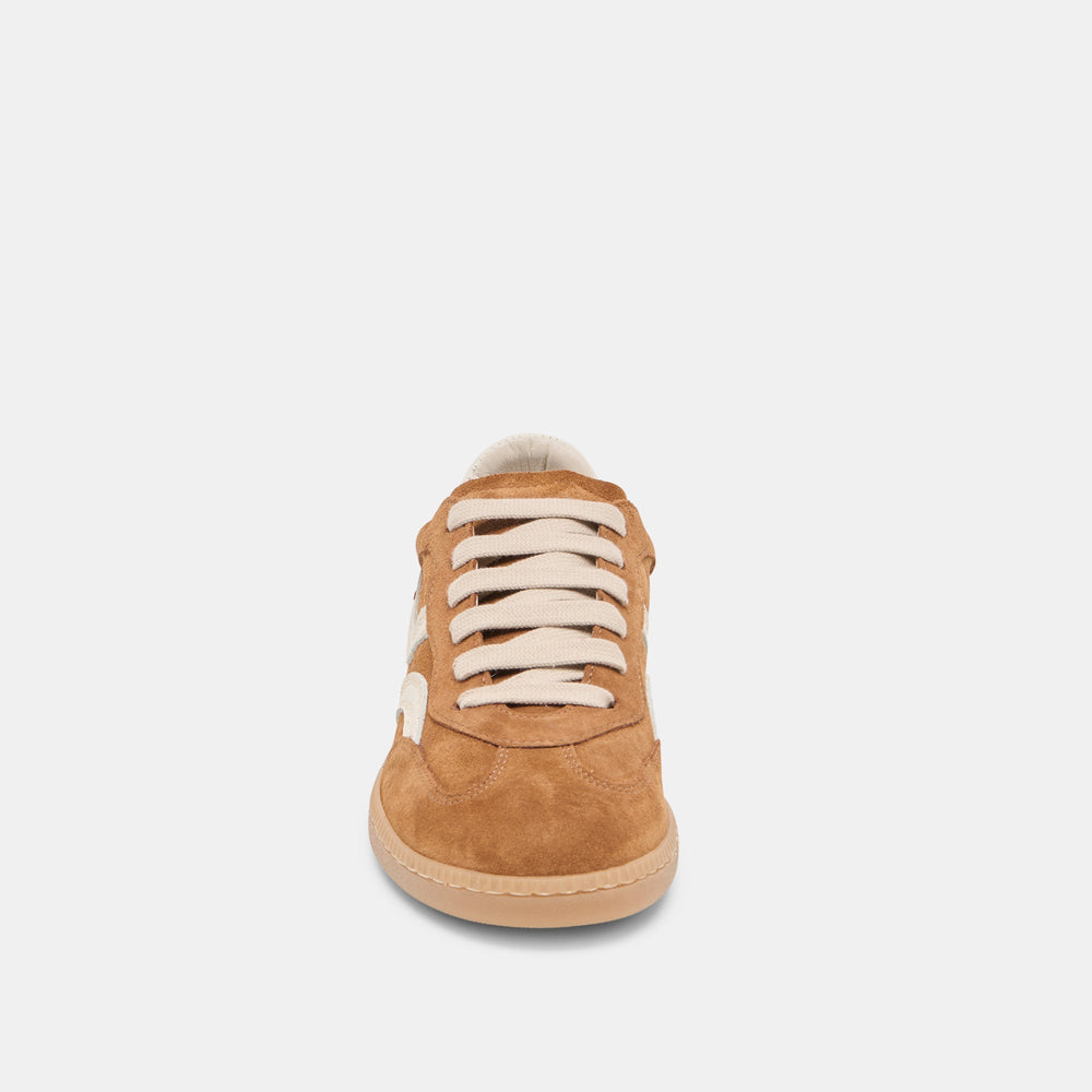 Rebel Pecan Suede Sneakers / Dolce Vita