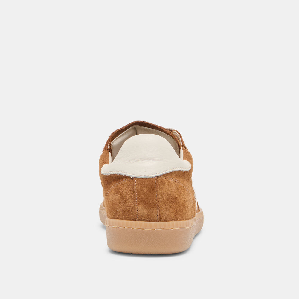 Rebel Pecan Suede Sneakers / Dolce Vita