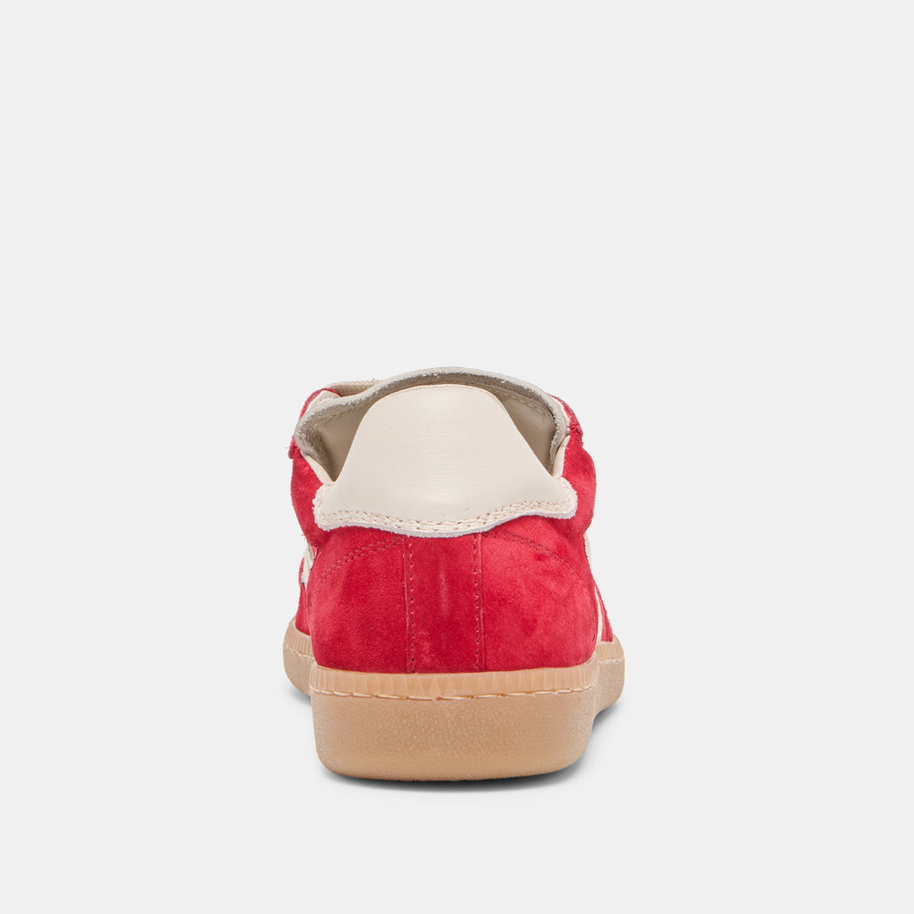 Rebel Crimson Nylon Sneakers / Dolce Vita