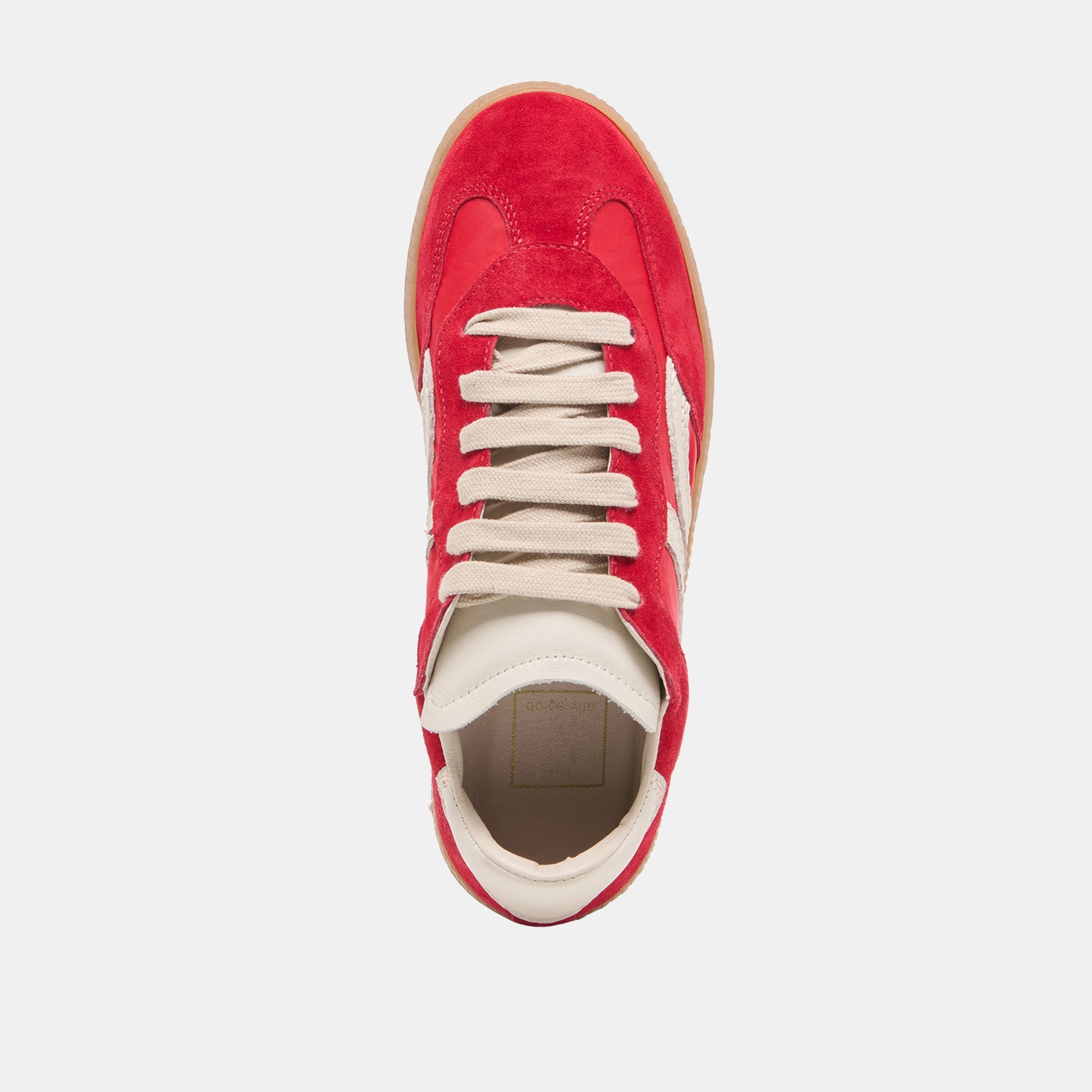 Rebel Crimson Nylon Sneakers / Dolce Vita