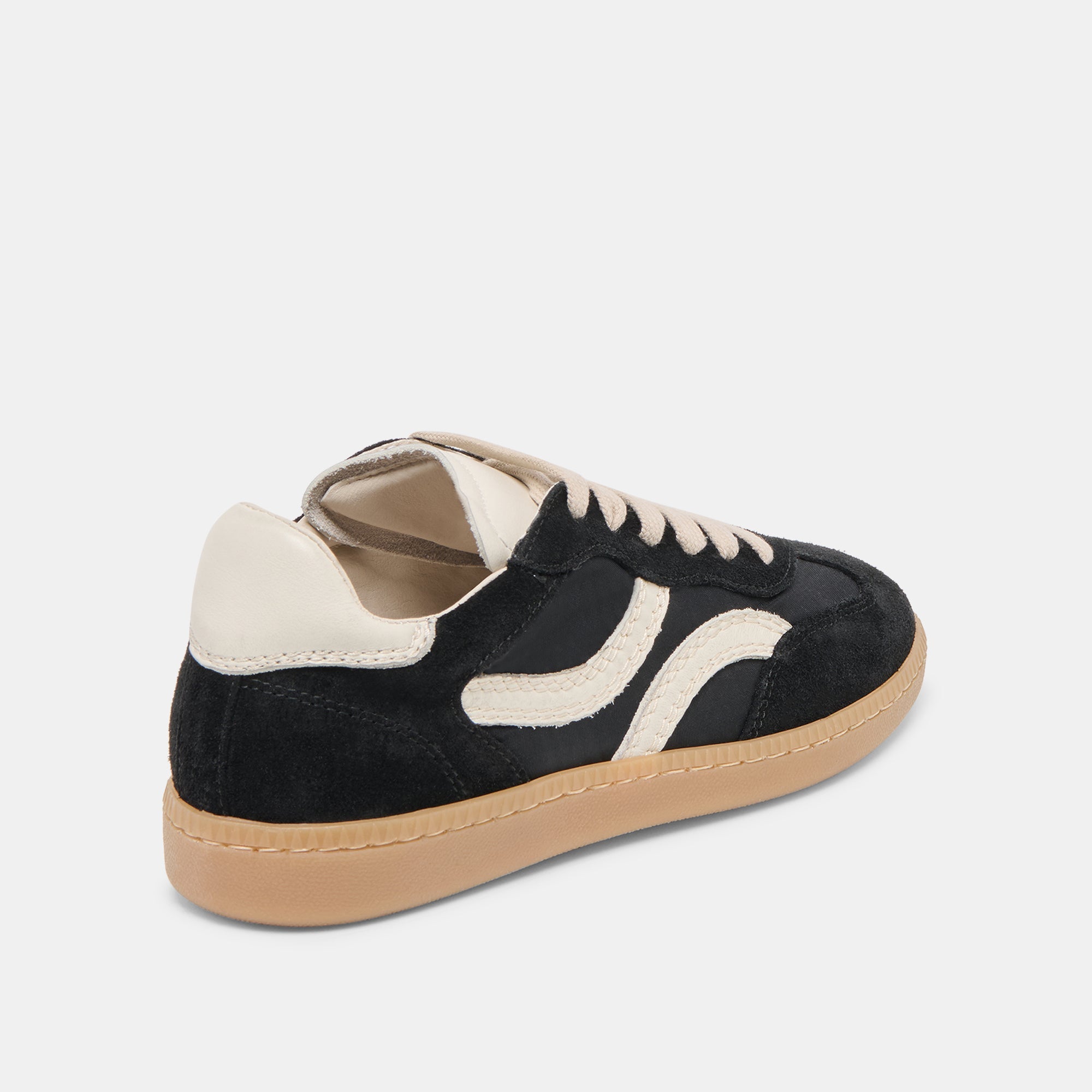 Rebel Black Nylon Sneakers / Dolce Vita