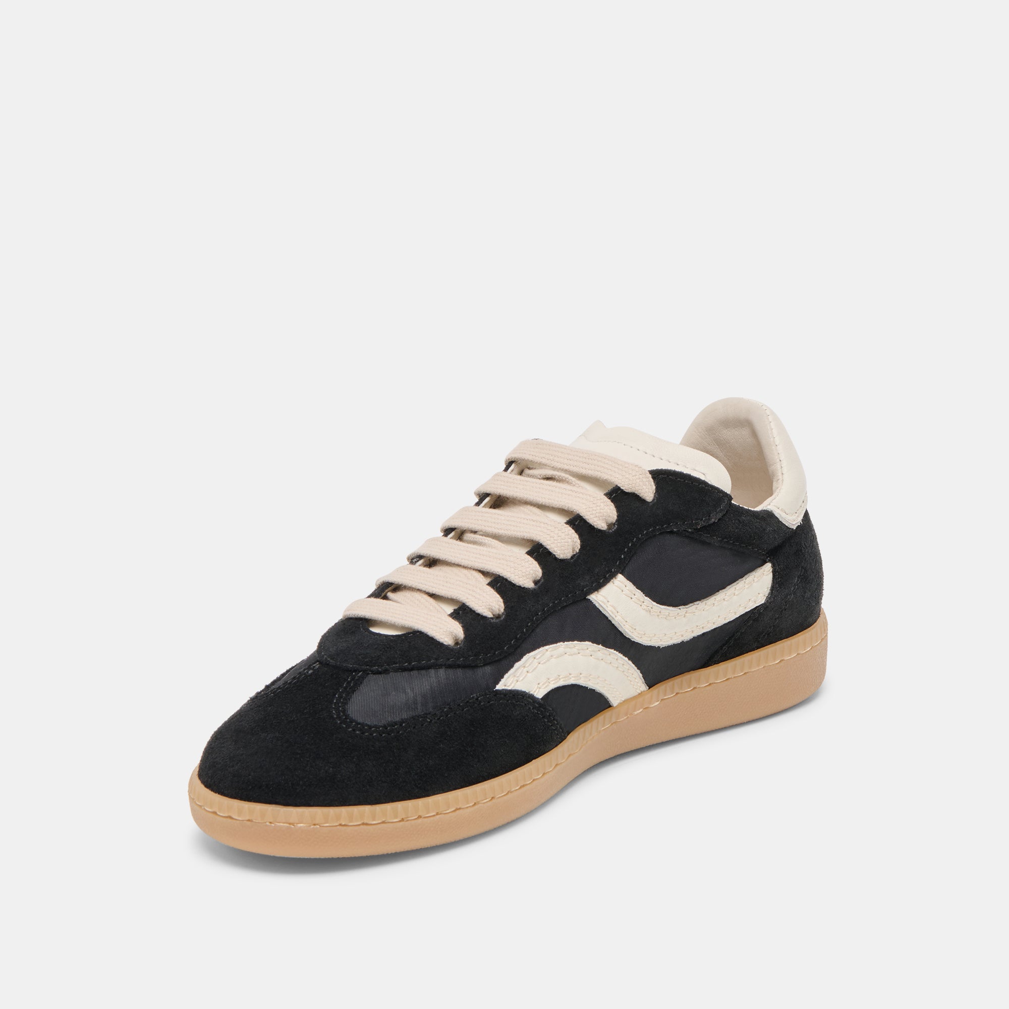 Rebel Black Nylon Sneakers / Dolce Vita