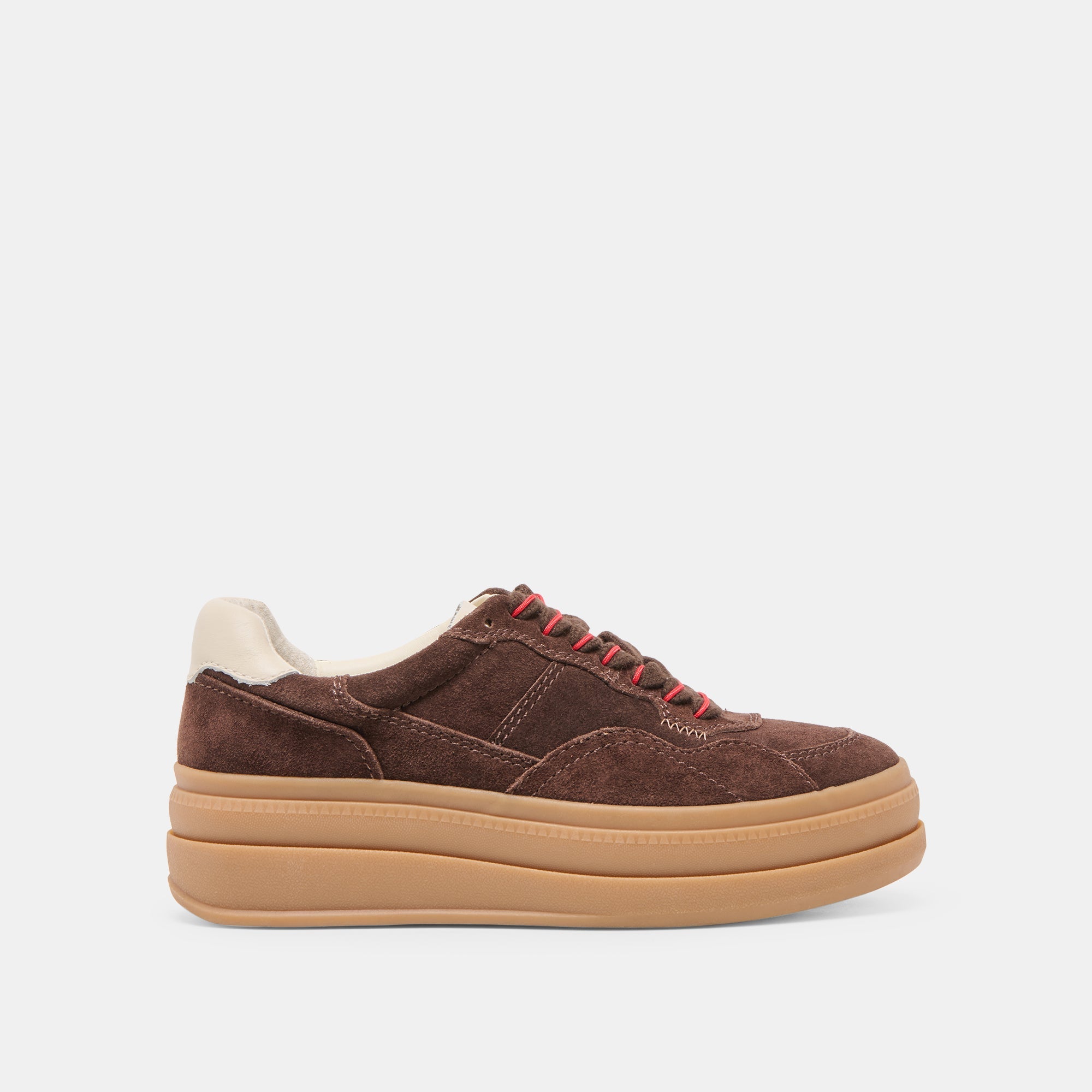 Naomy H2O Waterproof Dk Brown Suede Sneakers / Dolce Vita