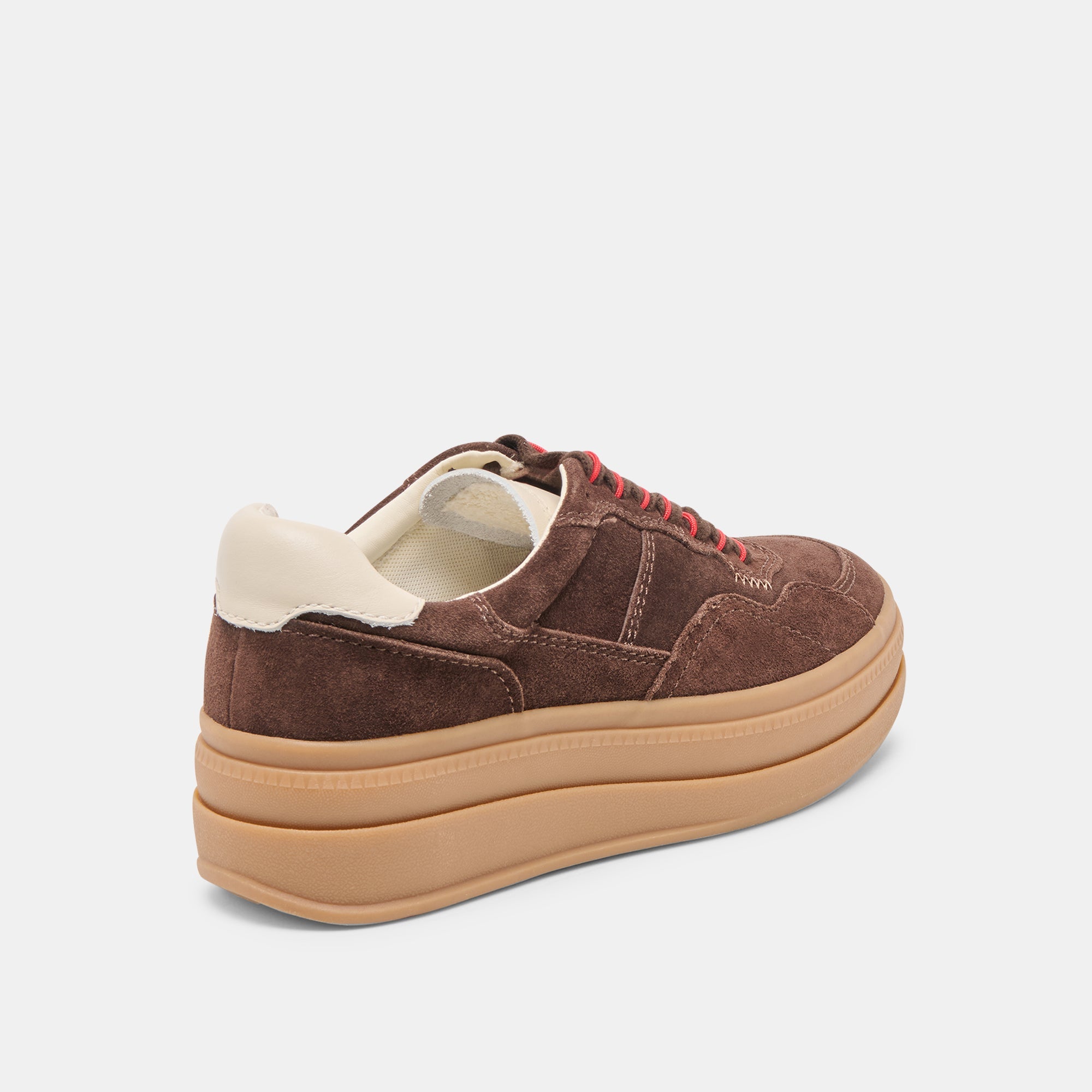 Naomy H2O Waterproof Dk Brown Suede Sneakers / Dolce Vita