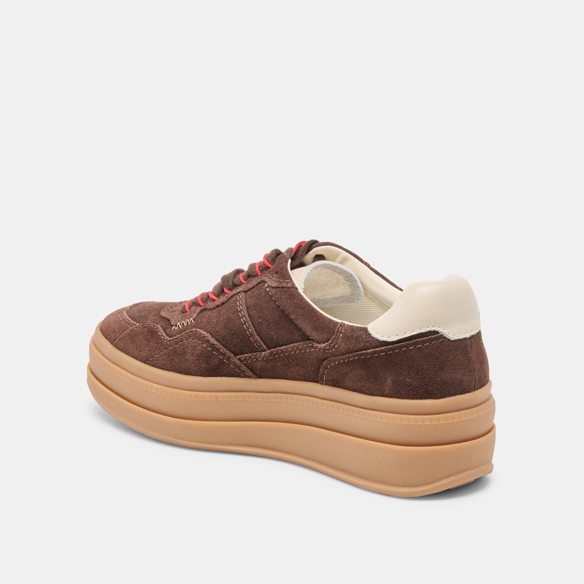 Naomy H2O Waterproof Dk Brown Suede Sneakers / Dolce Vita